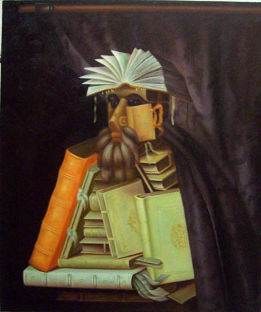 store falso d'autore Il bibliotecario di Arcimboldo